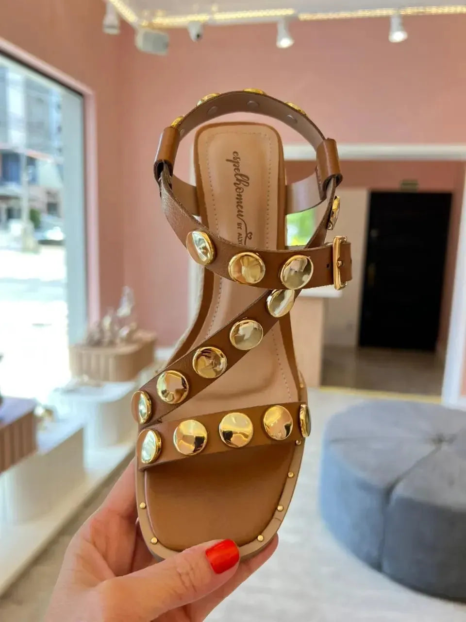 Sandália Anabela Iva