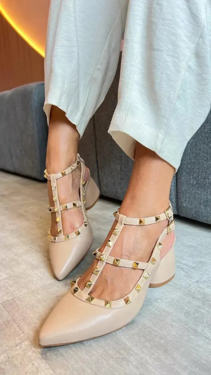 Scarpin Slingback Nude