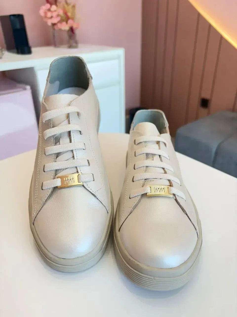 Tênis Raquel, Off Perolado