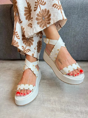 Flatform Jeni, Off White