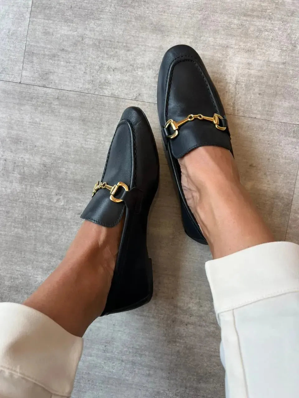 Mocassim Vogue, Preto