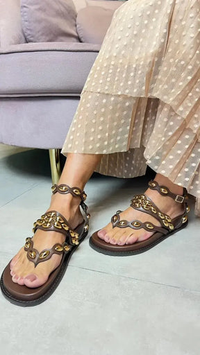 Papete Romana Marrom