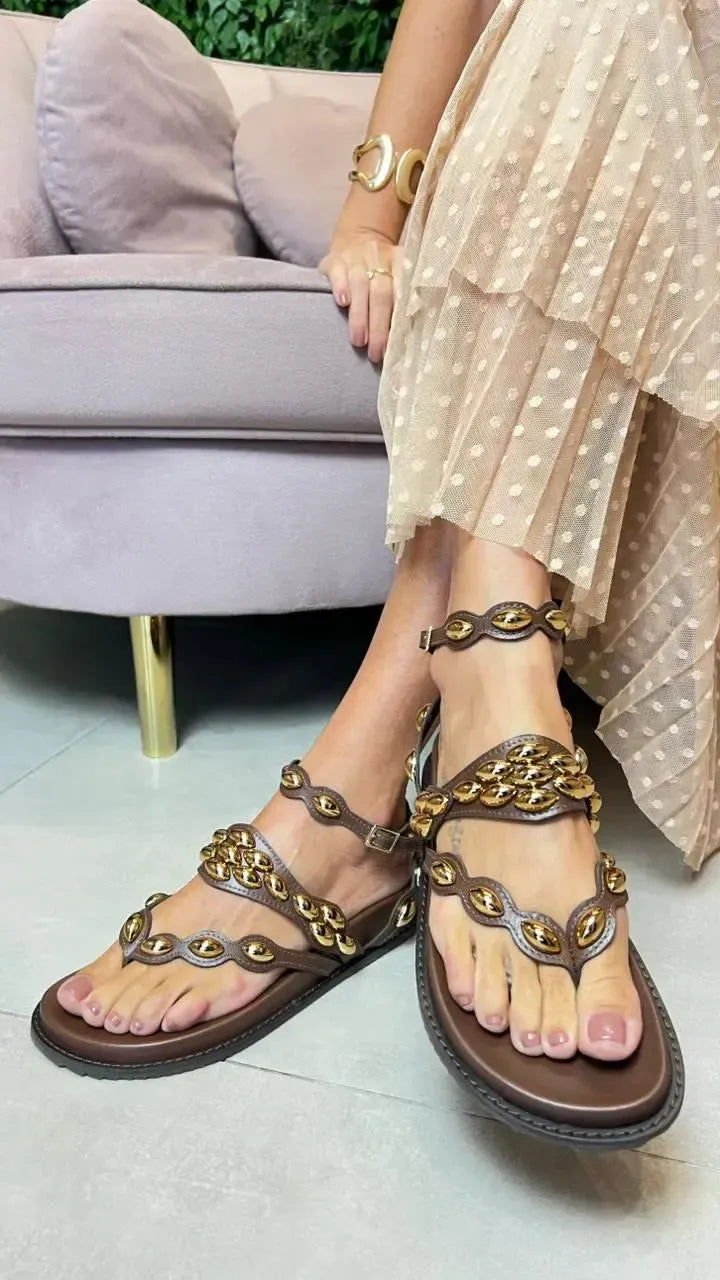 Papete Romana Marrom