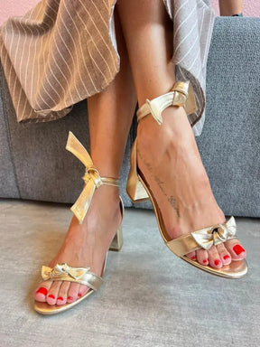 Sandália Ju Ouro Light