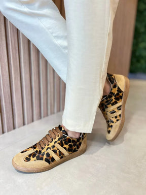 Tênis Camurça Animal Print